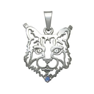 Cat – Maine Coon K – Silver Pendant 925/1000 - 5