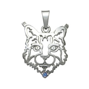 Gato – Maine Coon K – Colgante de Plata 925/1000 - 5