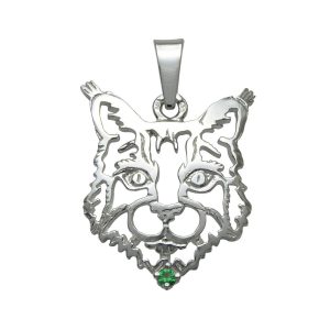 Gato – Maine Coon K – Colgante de Plata 925/1000 - 3