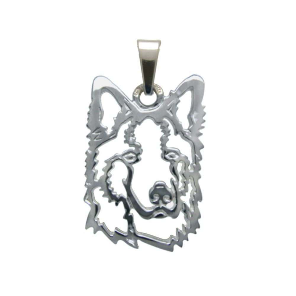 Berger Blanc Suisse II – silver sterling pendant - 1