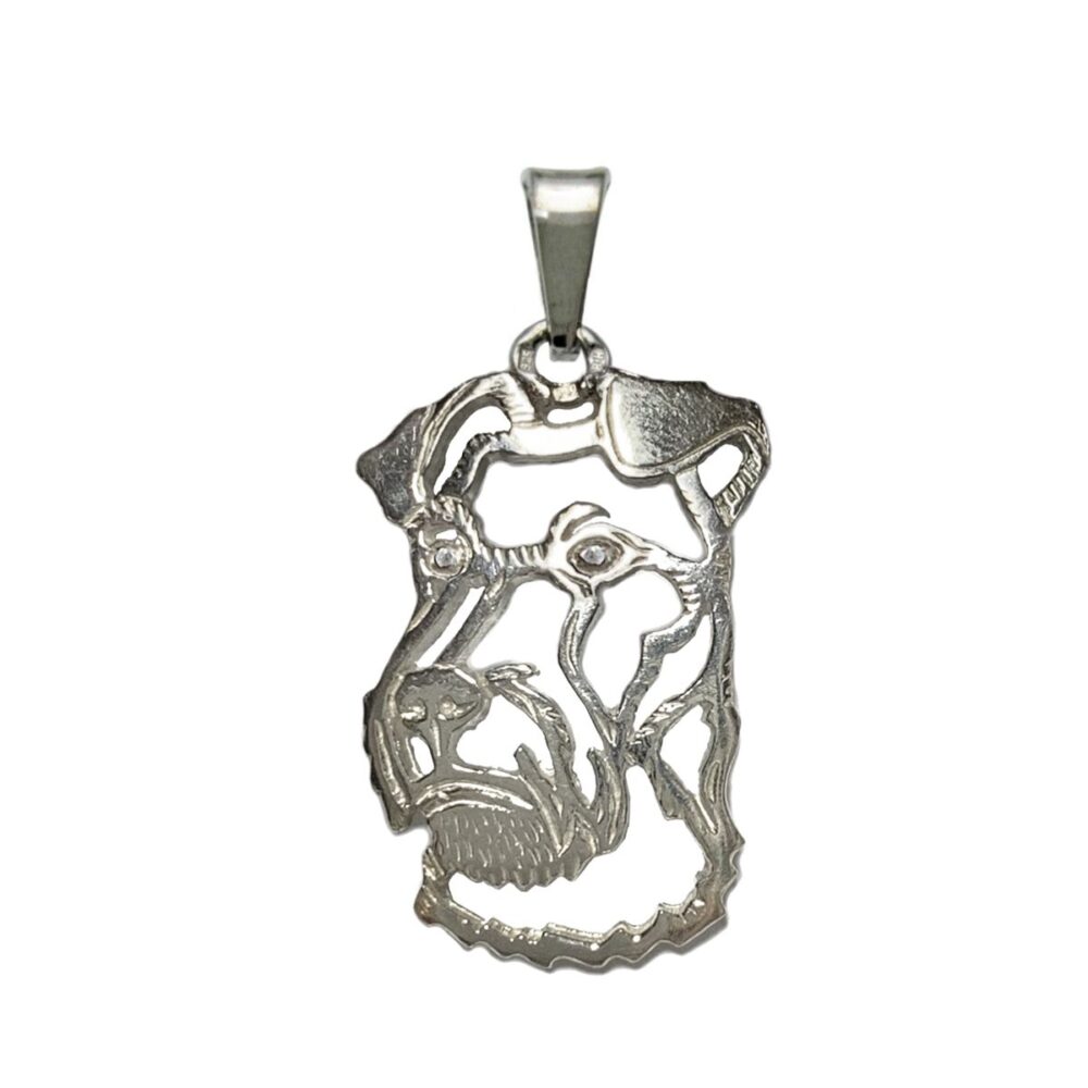 Irish Terrier – Silver Pendant 925/1000 - 1