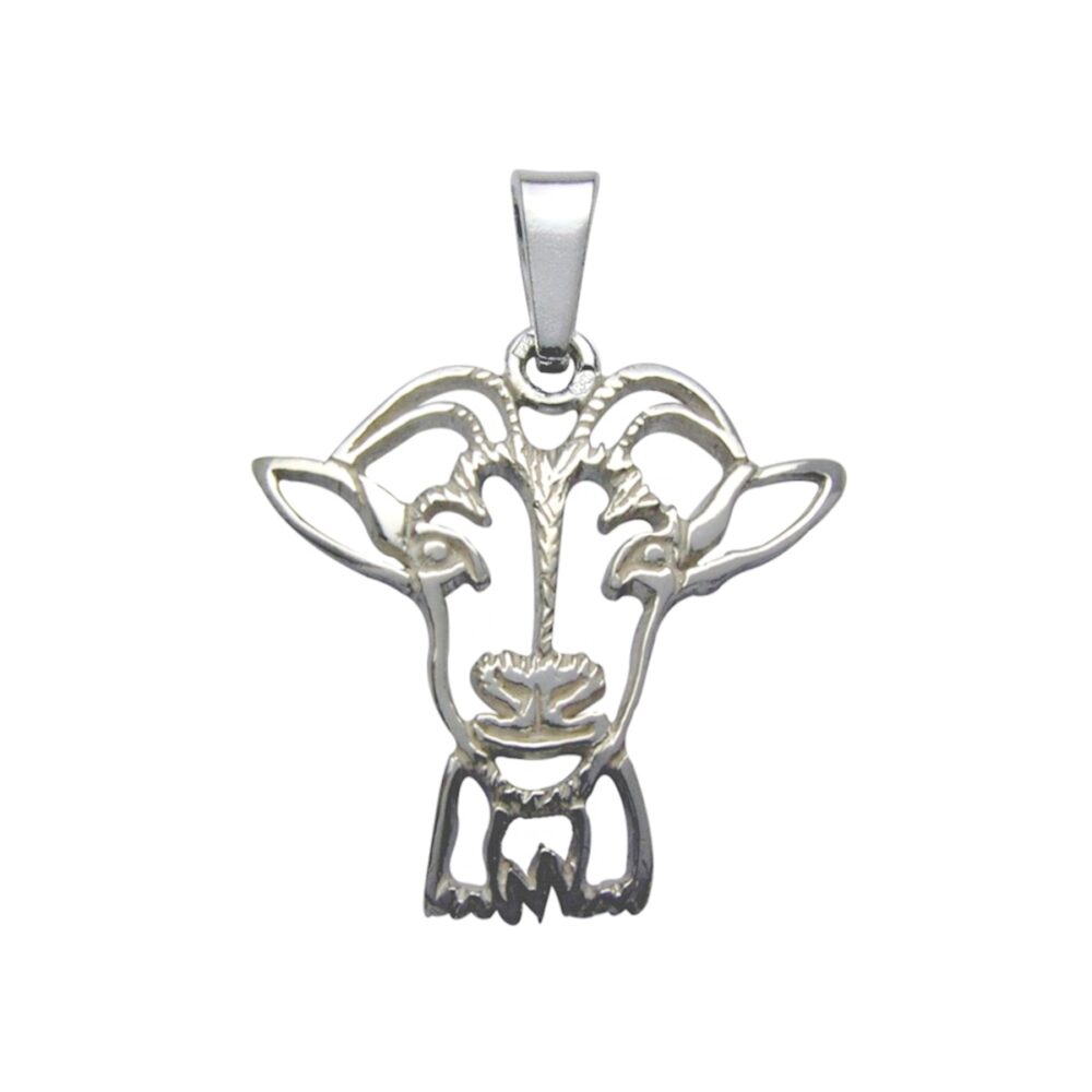 Goat – silver sterling pendant - 1