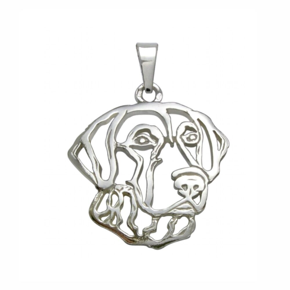 Chesapeake Bay Retriever II. – silver sterling pendant - 1