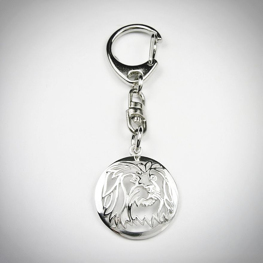 Coton de Tulear – keyring - 1