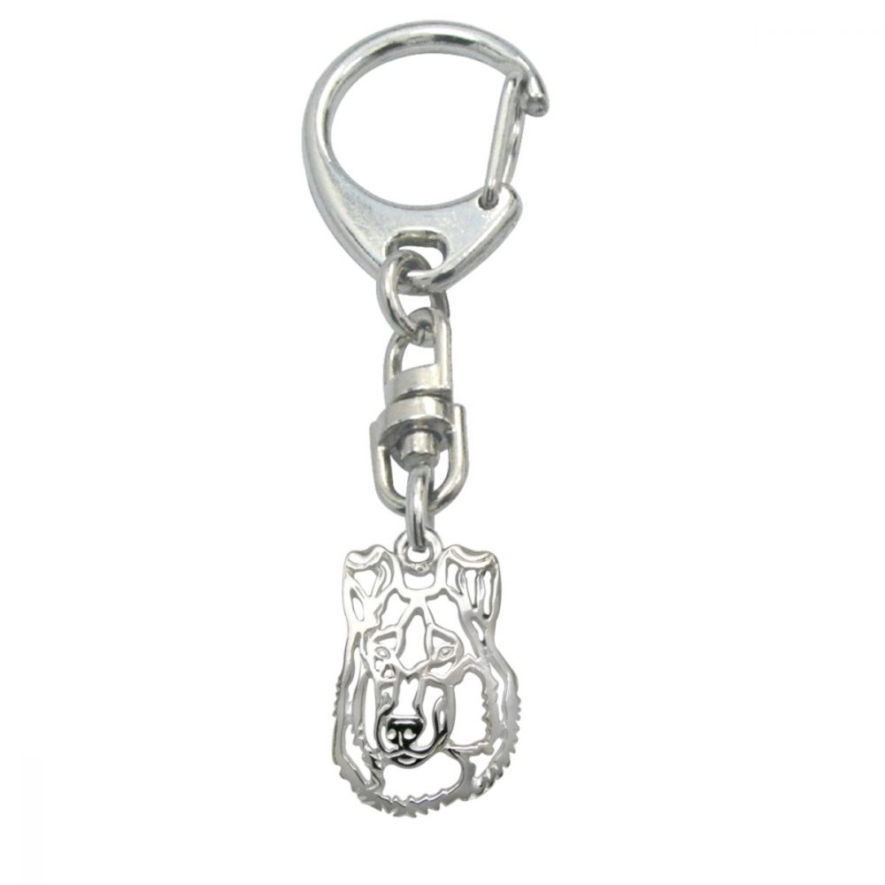 Smooth Collie – keyring - 1