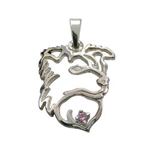 Border Collie K – Silver Pendant 925/1000 - 2