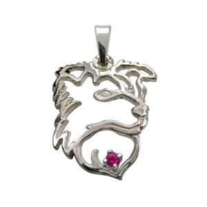 Border Collie K – Silver Pendant 925/1000 - 1