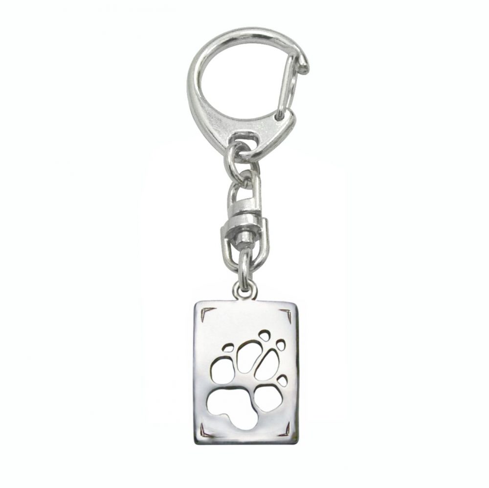 Plate with Paw – Keychain - 1