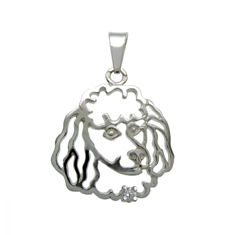 Poodle I K – Silver Pendant 925/1000 - 1