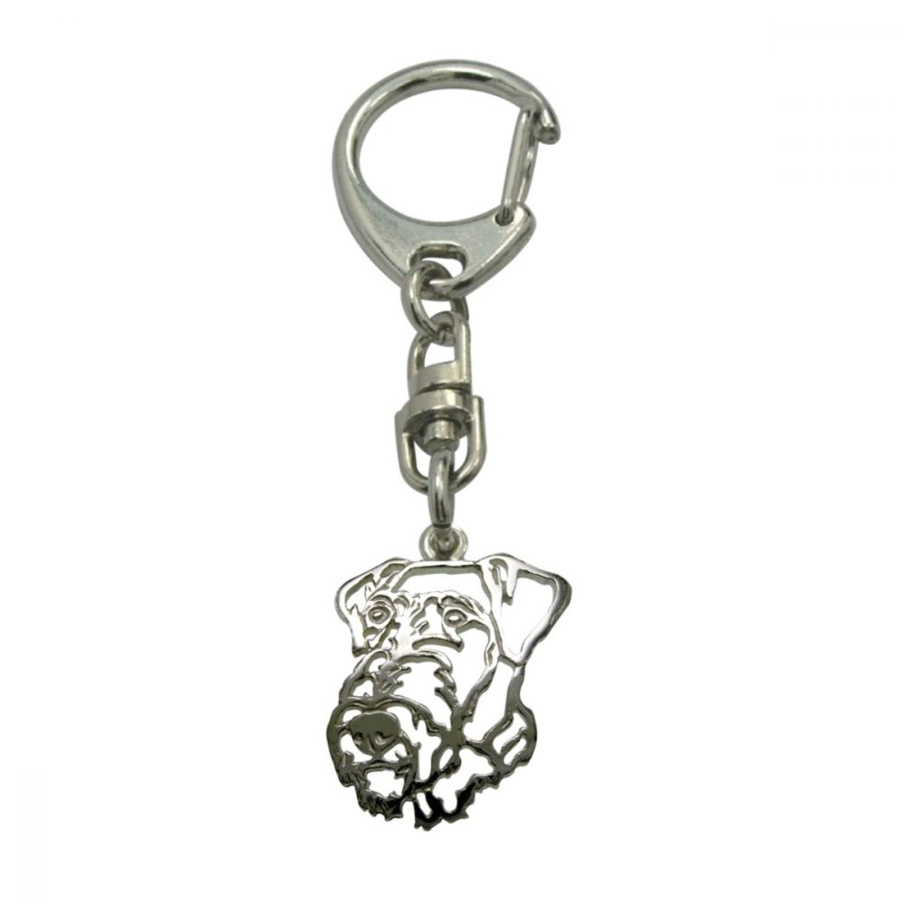 Airedale Terrier – keyring - 1
