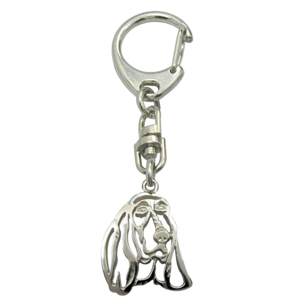 Basset hound – keyring - 1