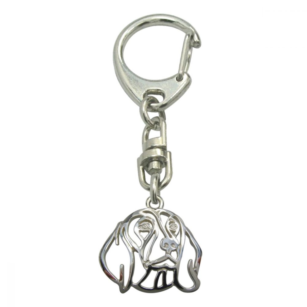 Bavarian Mountain Hound – keyring - 1