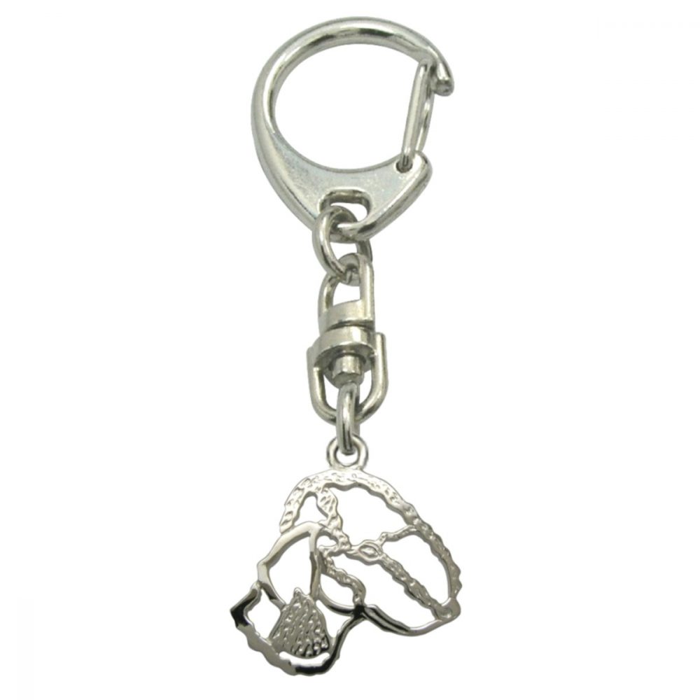 Bedlington Terrier – keyring - 1