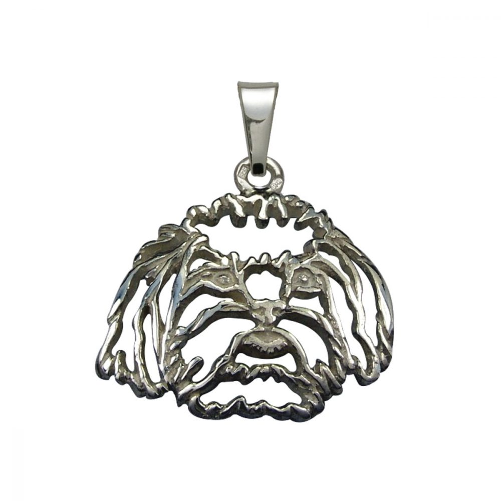 Bichon – silver sterling pendant - 1