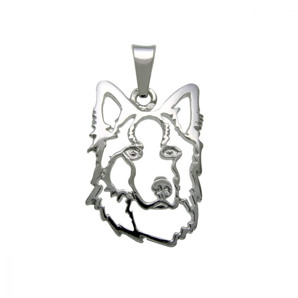 Berger Blanc Suisse I – silver sterling pendant - 1