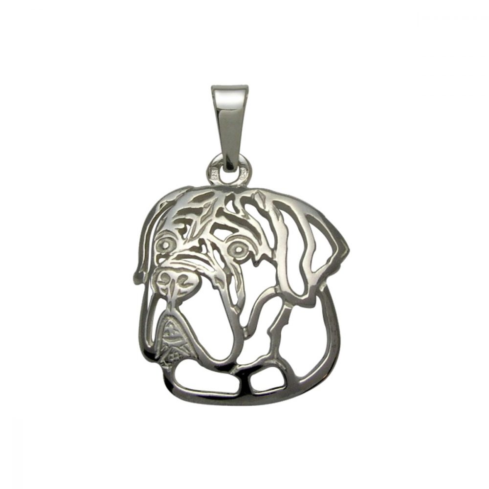 Boerboel – silver sterling pendant - 1