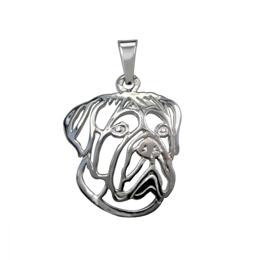 Cane Corso I – silver sterling pendant - 1