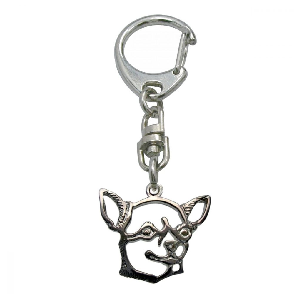 Chihuahua Shorthaired I. – keyring - 1