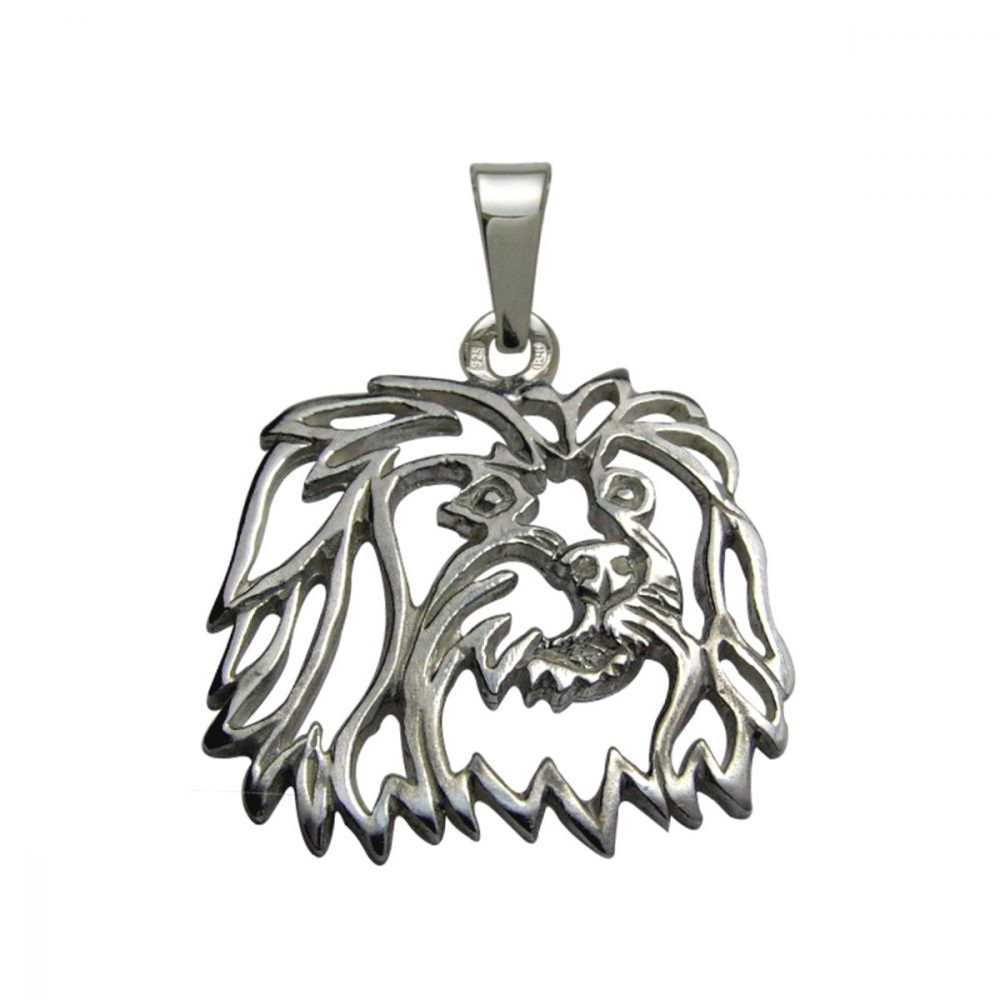 Coton de Tulear – silver sterling pendant - 1