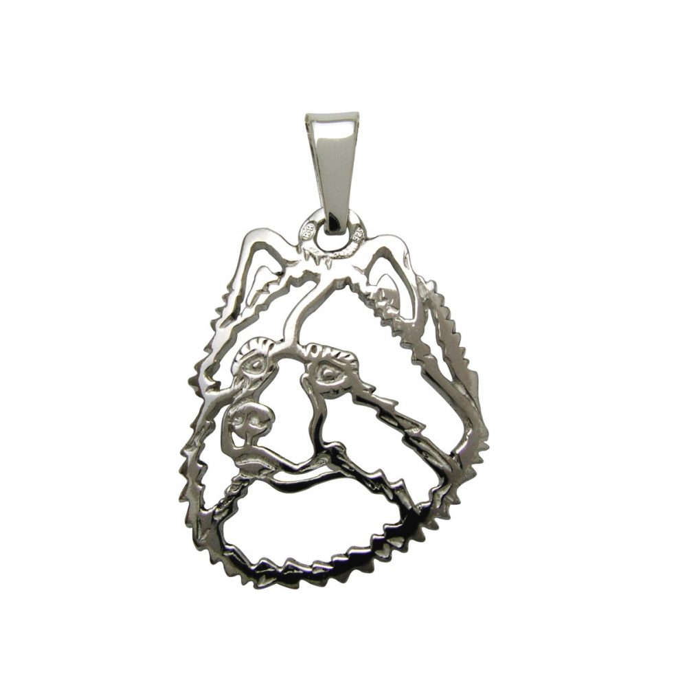 Eurasier – silver sterling pendant - 1