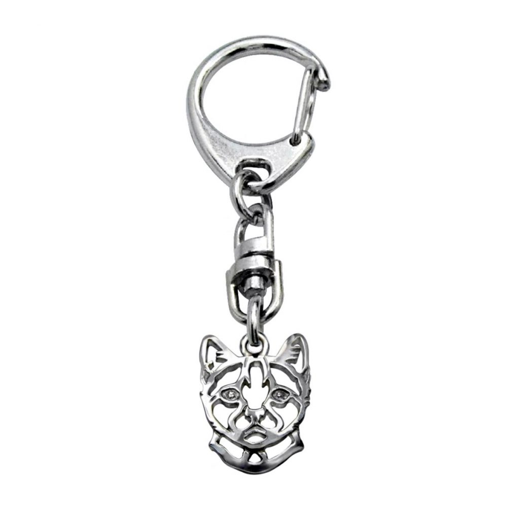 Domestic cat – keyring - 1