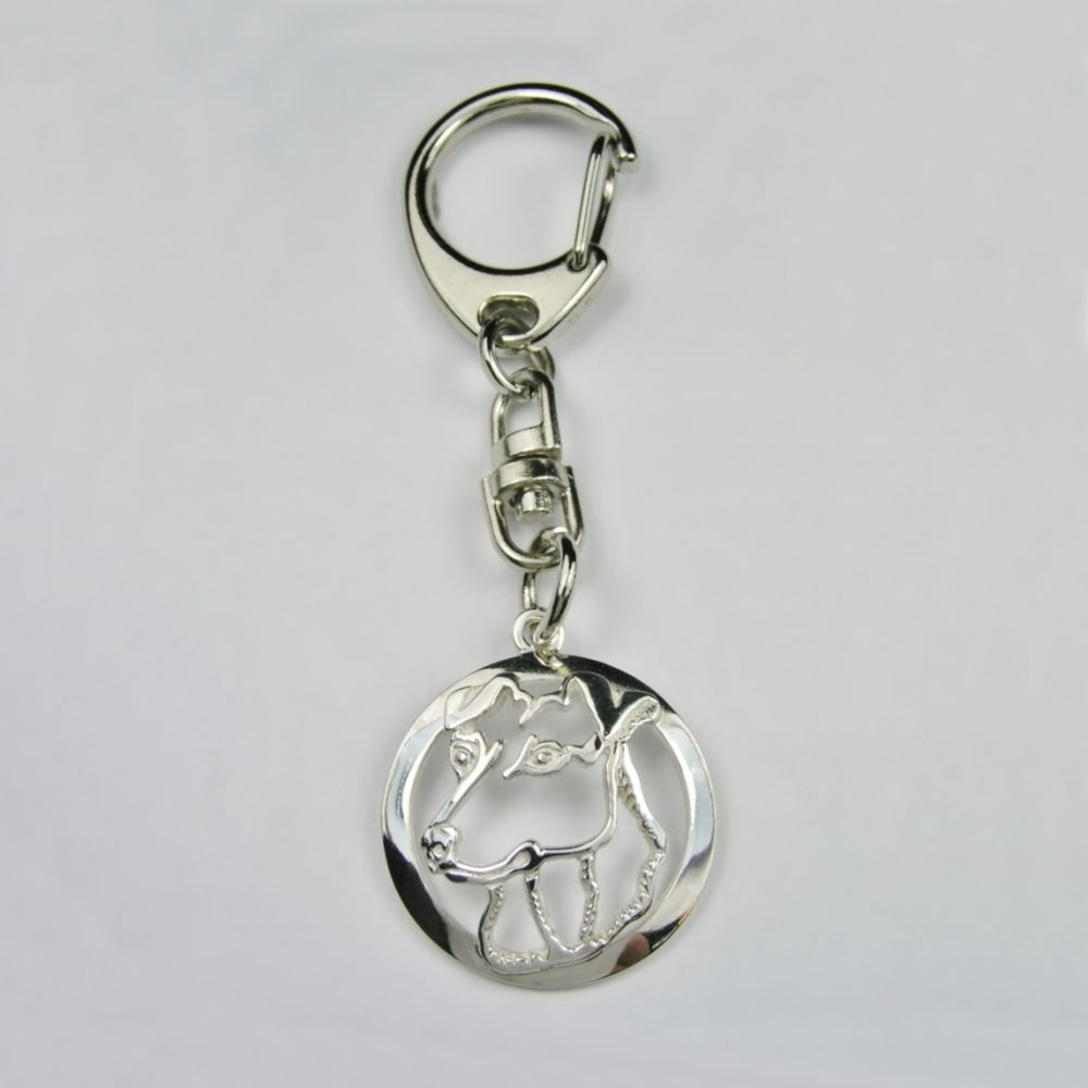 Smooth Fox Terrier – keyring - 1