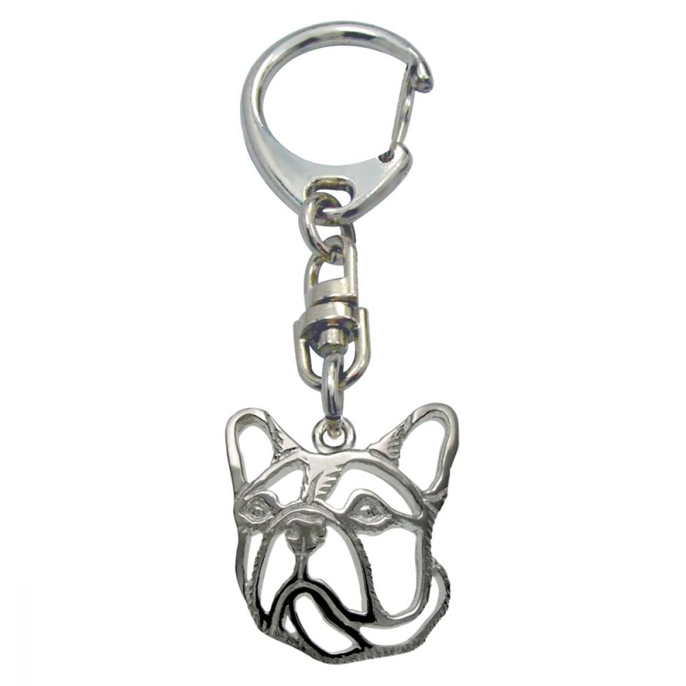 French Bulldog – keyring - 1