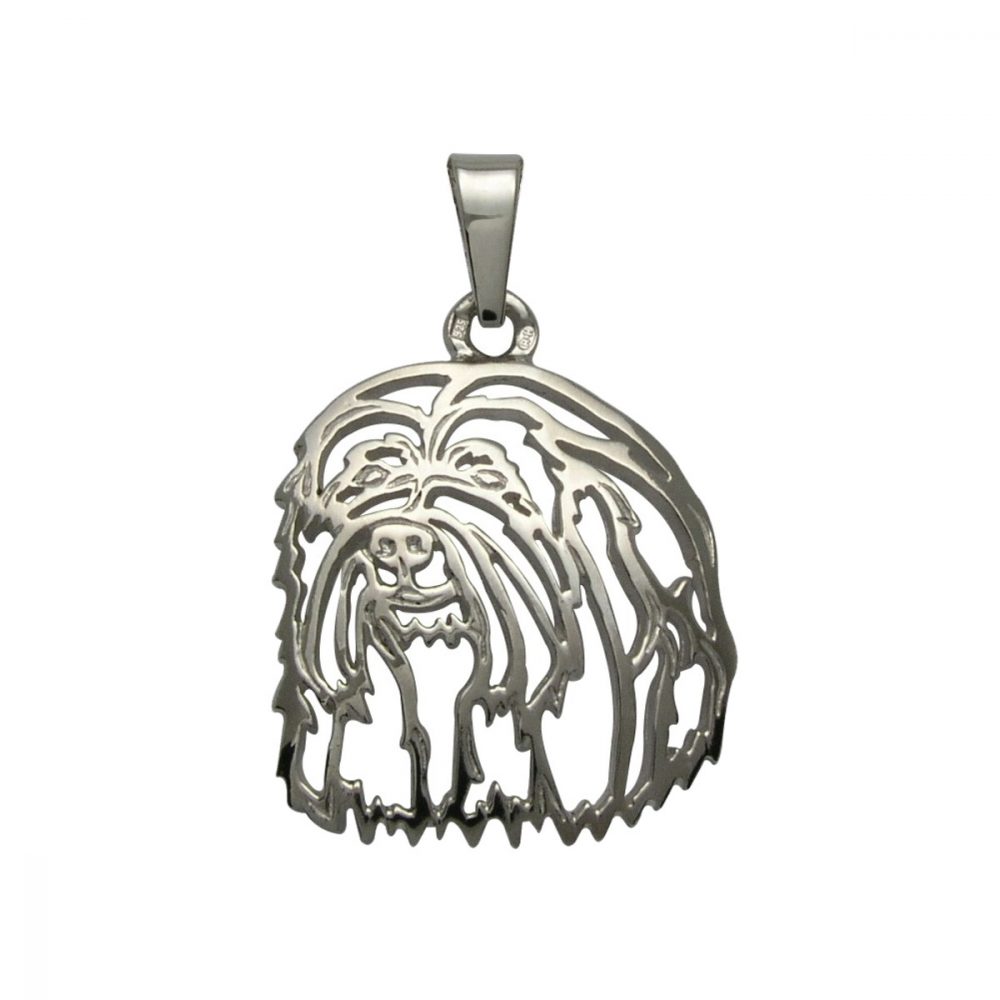 Havanese – silver sterling pendant - 1