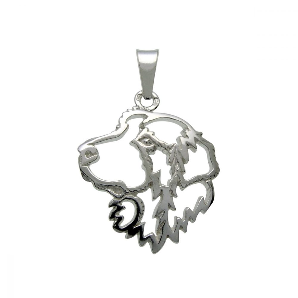 Hovawart – silver sterling pendant - 1