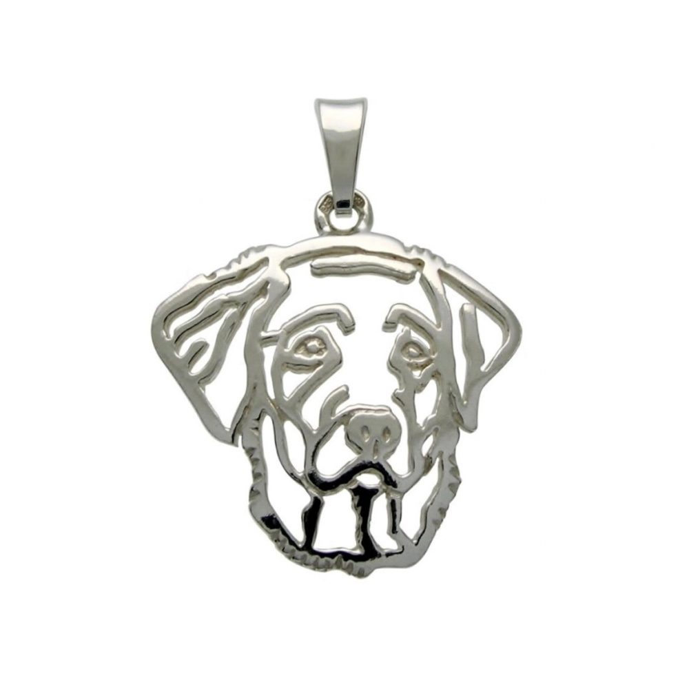 Labrador Retriever – silver sterling pendant - 1