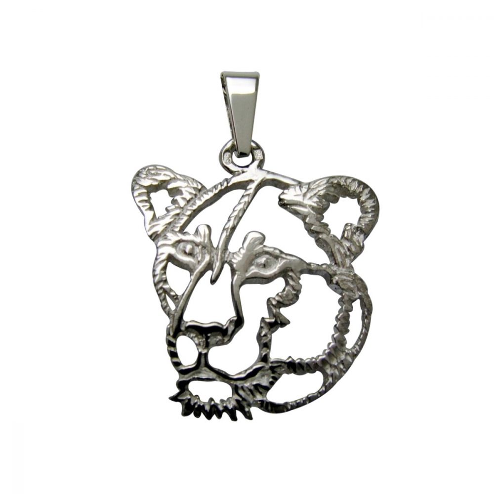 Lioness – silver sterling pendant - 1