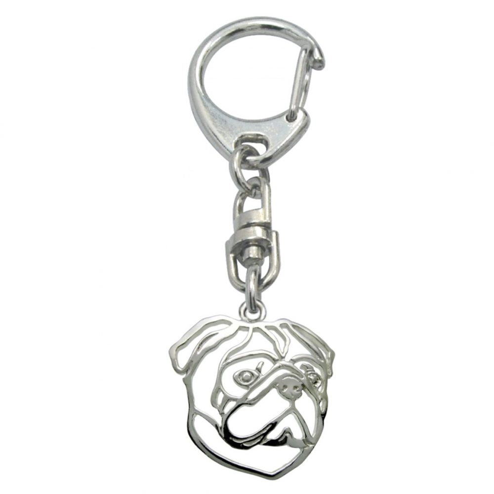 Pug – keyring - 1