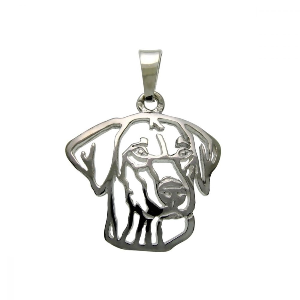 Rhodesian Ridgeback – silver sterling pendant - 1