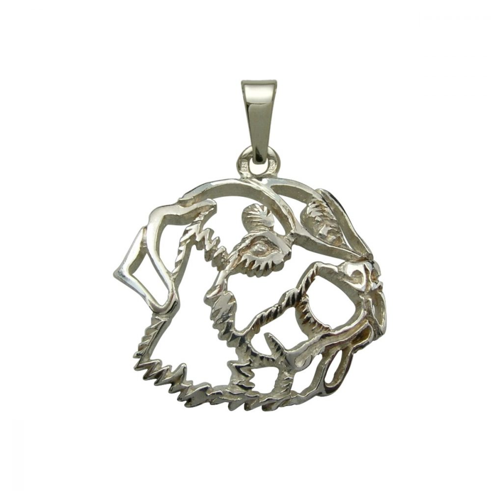 Rottweiler I – silver sterling pendant - 1