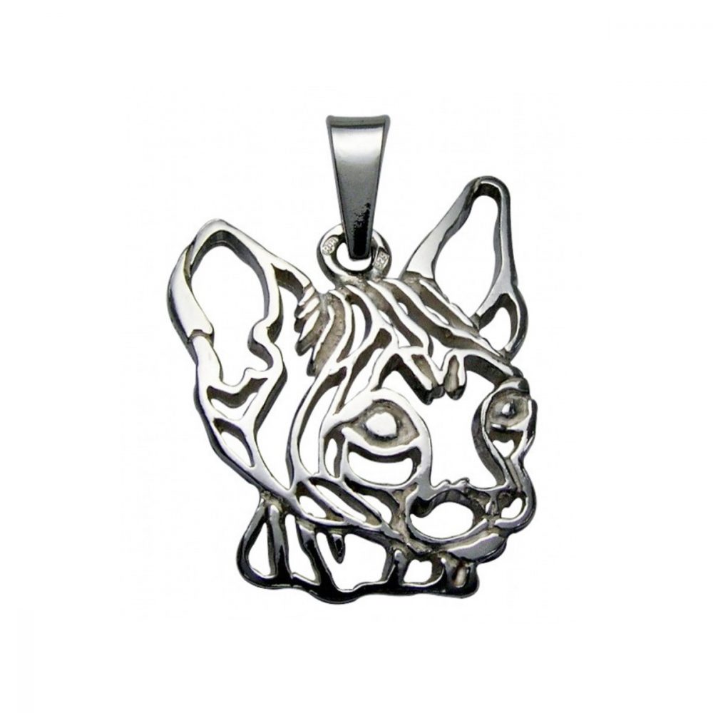 Sphynx II – silver sterling pendant - 1