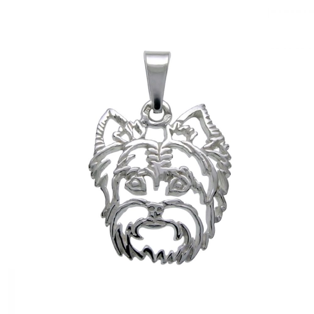 Yorkshire Terrier – Silver Pendant 925/1000 - 1