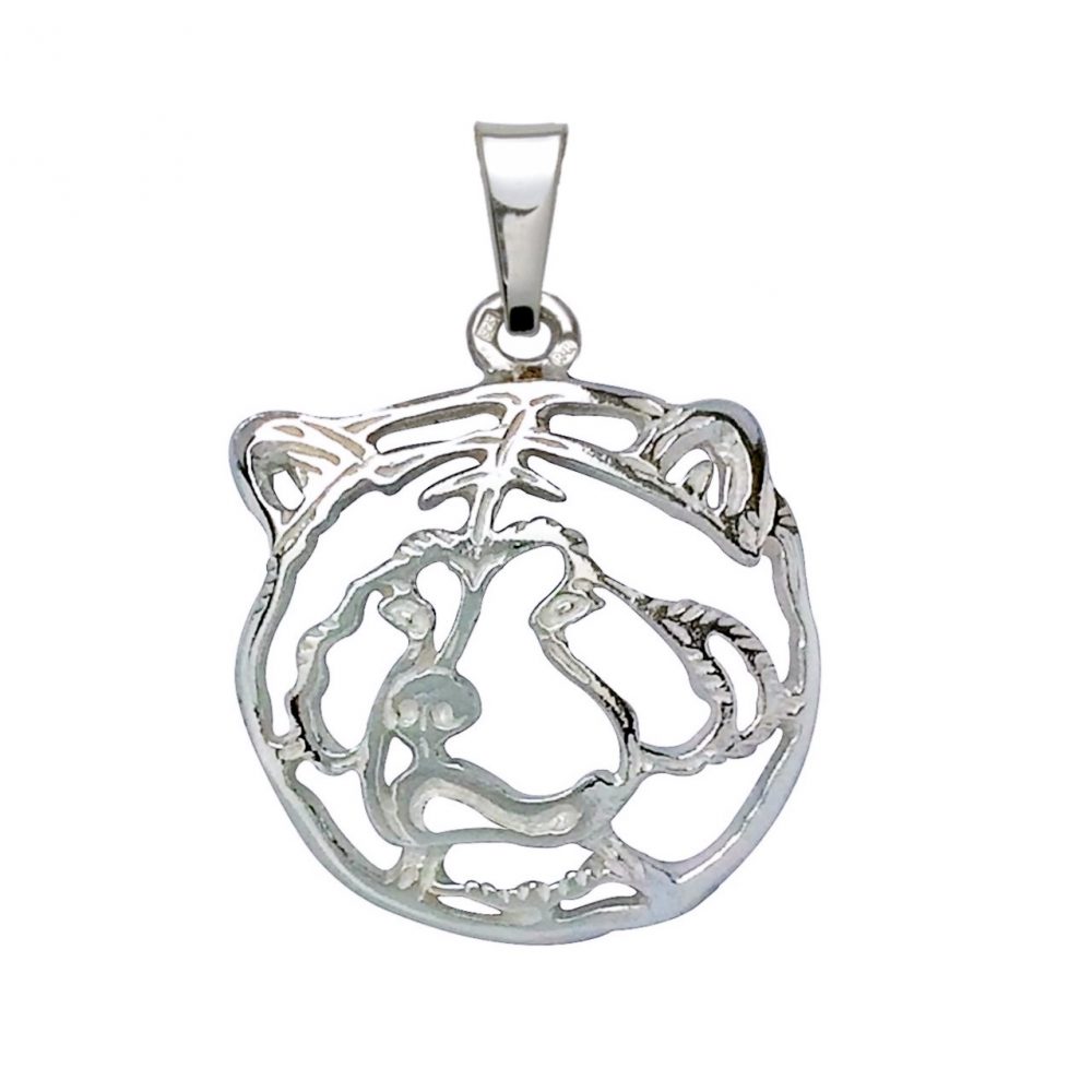 Akita Inu – silver sterling pendant - 1