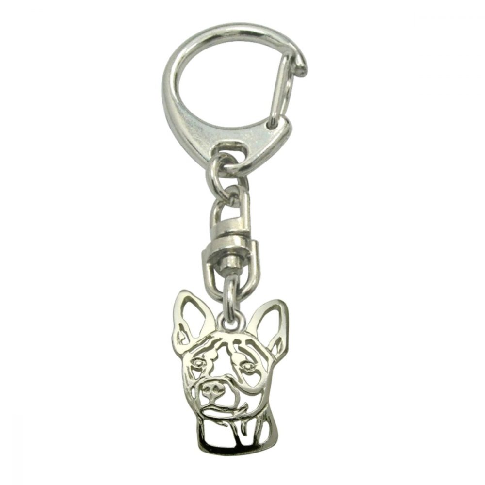 American Hairless Terrier – keyring - 1