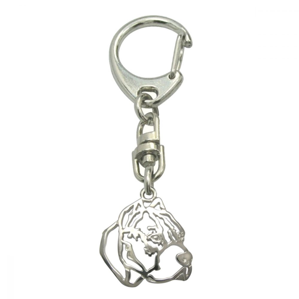 Dogo Argentino II – keyring - 1