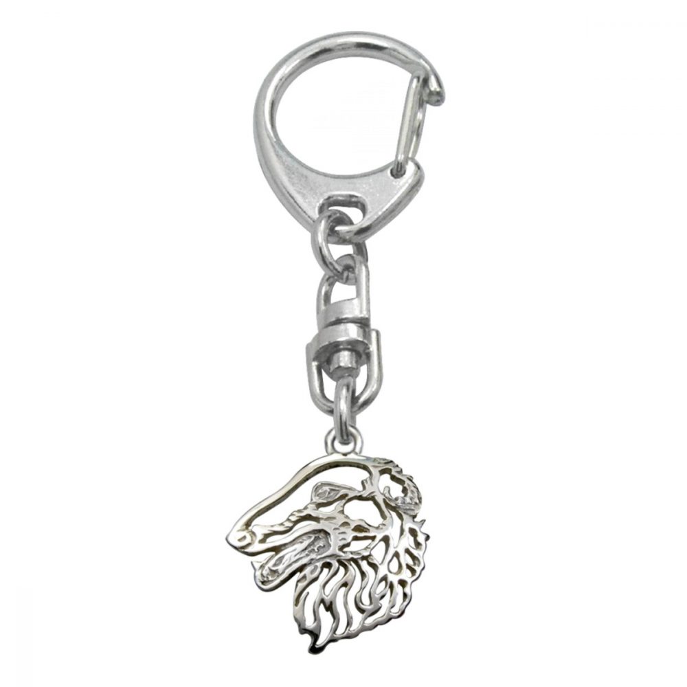 Russian wolfhound – Borzoi – keyring - 1