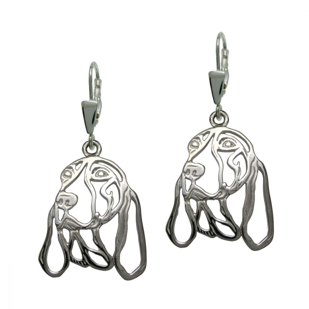 Bernese Mountain Dog – Silver Earrings 925/1000 - 1