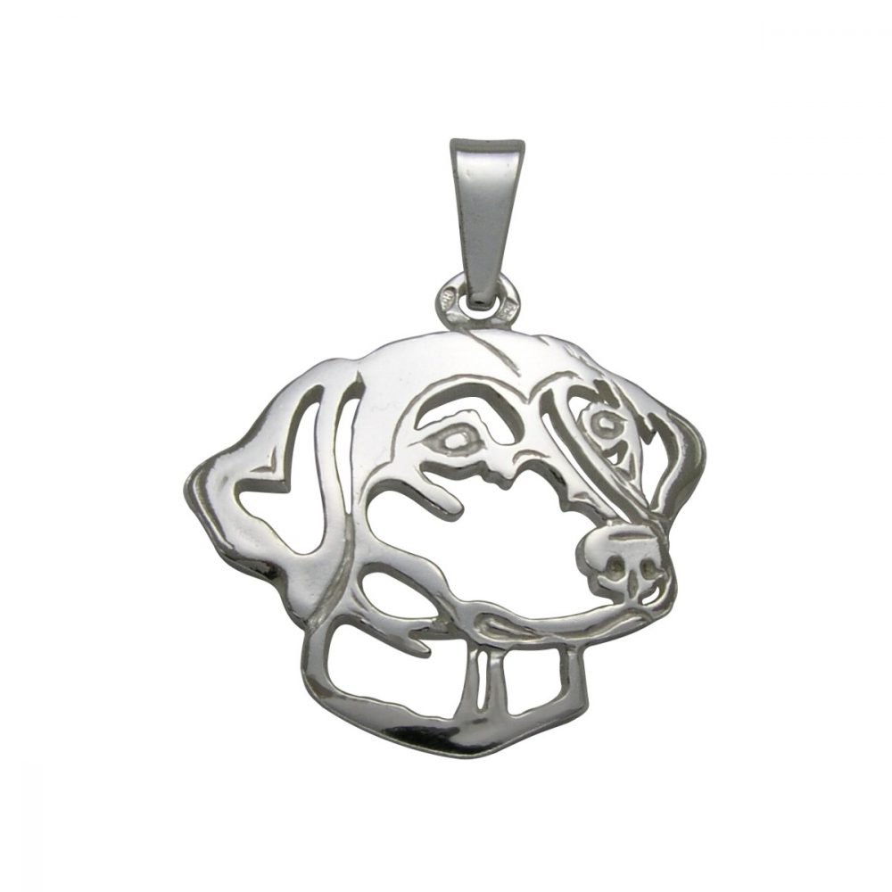 Czech Spotted Dog – silver sterling pendant - 1