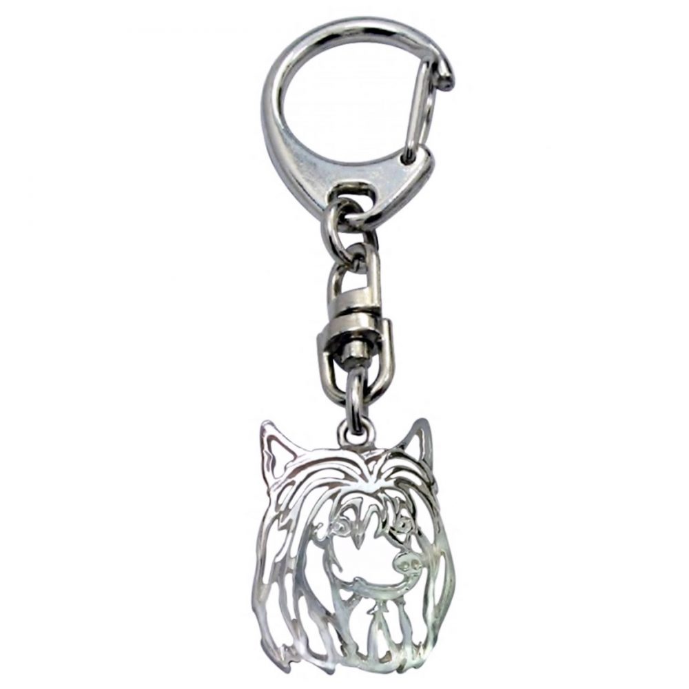 Chinese Crested Dog II – Keychain - 1