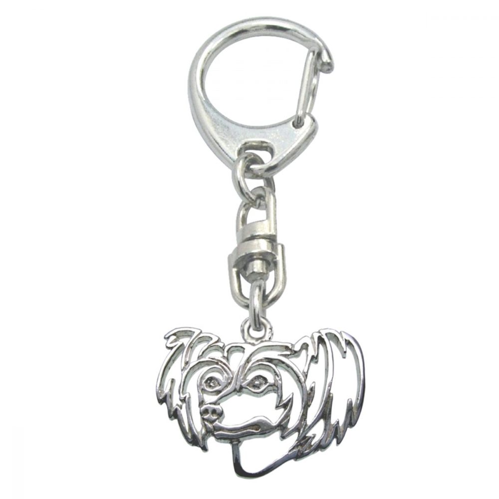 Chinese Crested Dog – keyring - 1