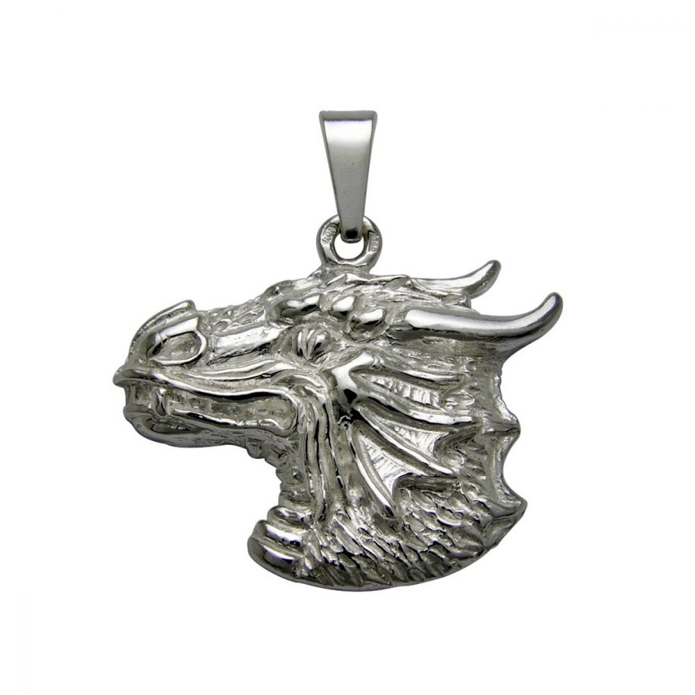 Dragon – silver sterling pendant - 1