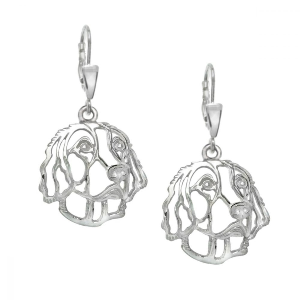 Irish Setter 2 – Silver Earrings 925/1000 - 1