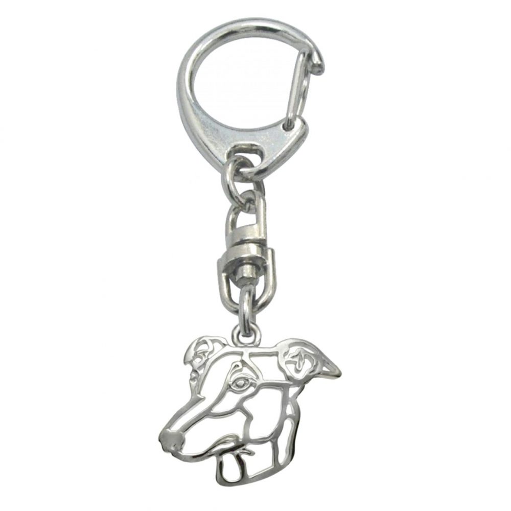 Italian Greyhound – keyring - 1