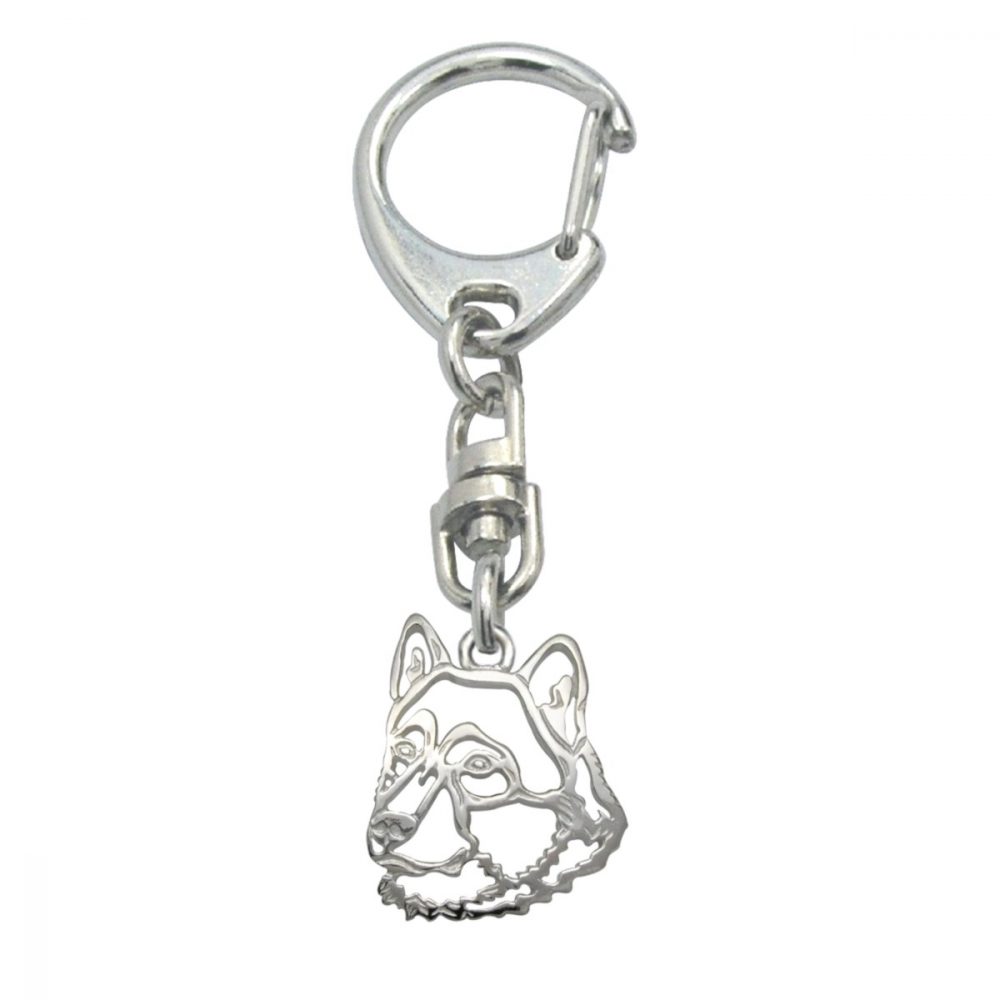 West Siberian Laika – keyring - 1