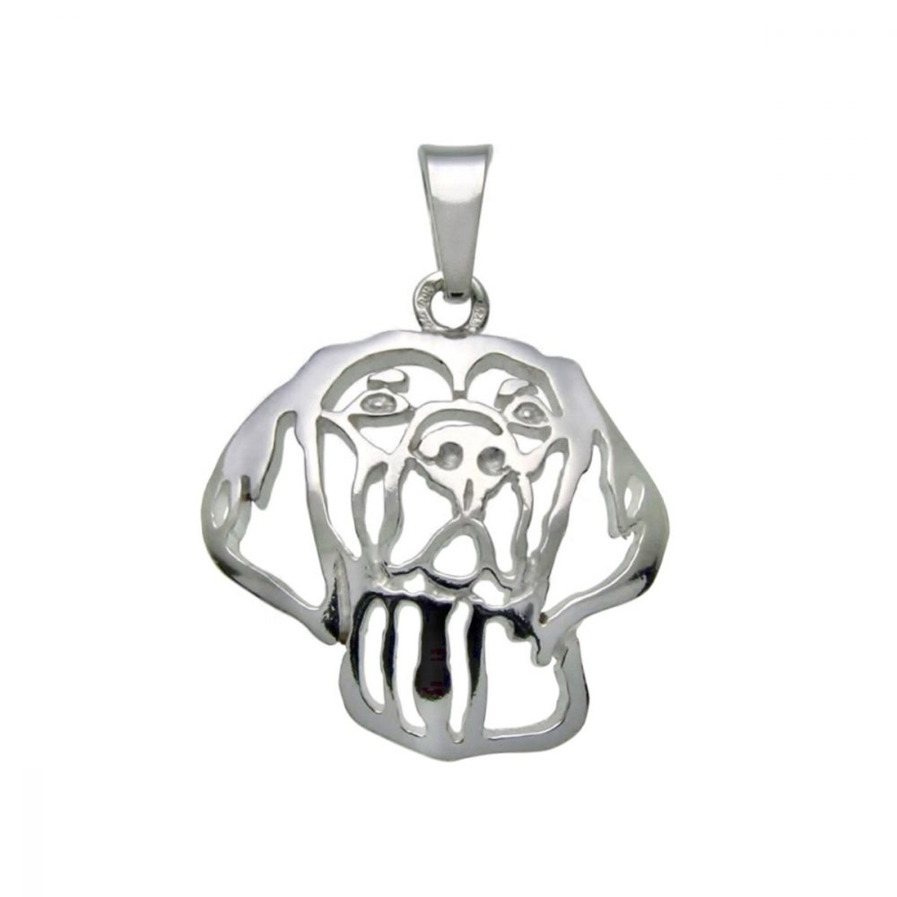 Hungarian Pointer – Vizsla – silver sterling pendant - 1