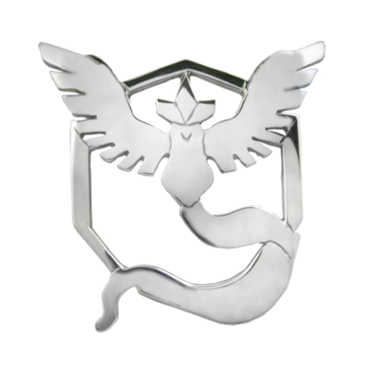 Pokemon Badge Mystic Blue Team Silver Paws